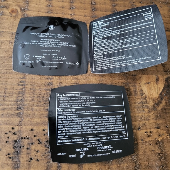 CHANEL 5pc Sample Set - Picture 8 of 10